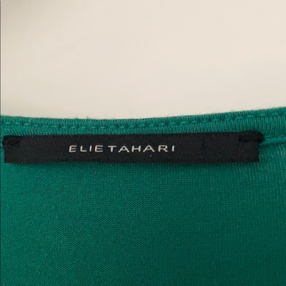 Elie Tahari Green Halter Top Small - Picture 3 of 3